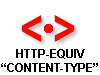 META HTTP-EQUIV = "CONTENT-TYPE"